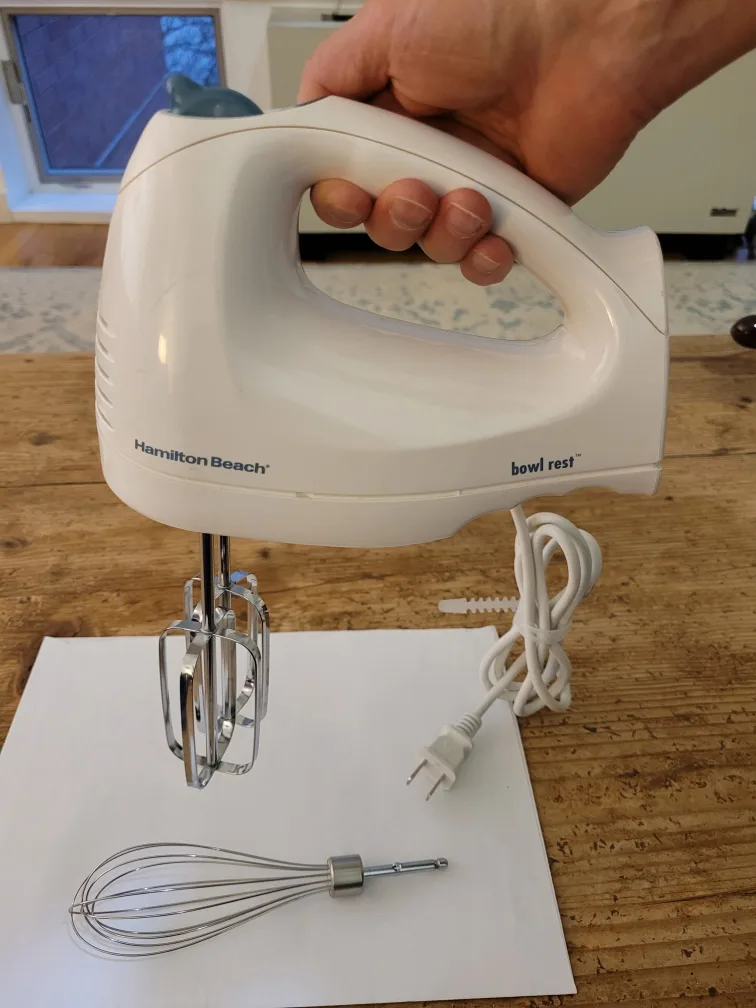 Hamilton Beach 6-Speed Electric Hand Mixer with Whisk, Beaters thumbnail