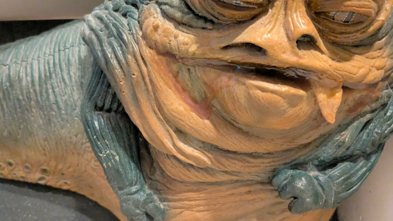 RARE - Jabba the Hutt - Star Wars Return of the Jedi - OBO image indicator(3)