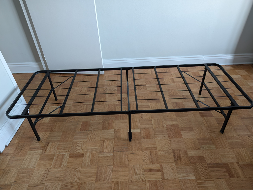 One Twin-Size Metal Bed Frame - photo 3