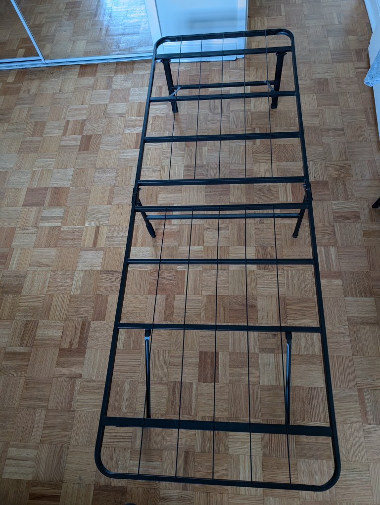 One Twin-Size Metal Bed Frame - photo 5