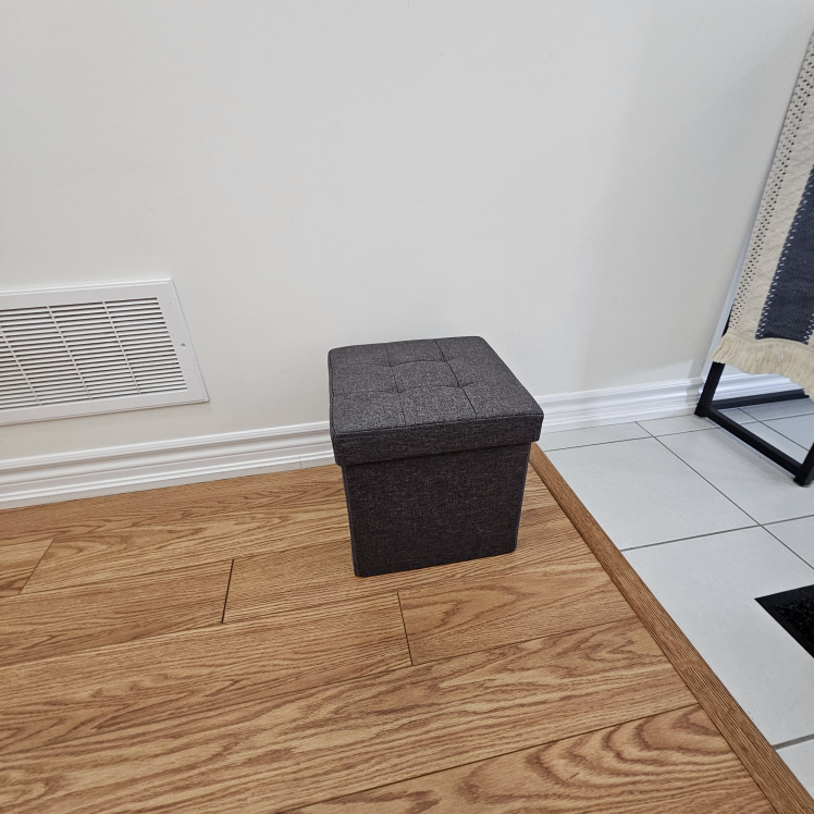 SONGMICS Storage Ottoman - Dark Grey - photo 2