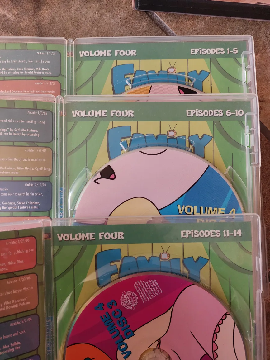 Family Guy DVD lot image indicator(2)