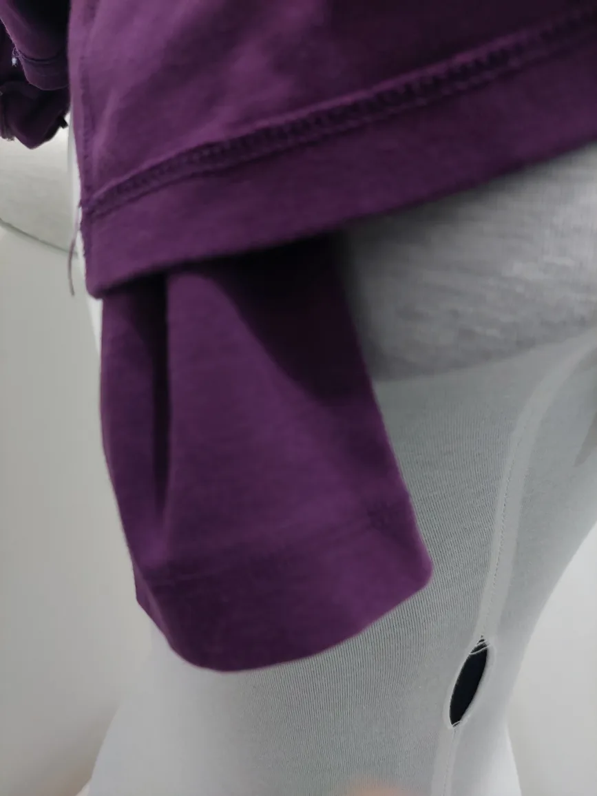 Ellen Tracy Long Sleeve T-Shirt - Purple, Size M image indicator(9)