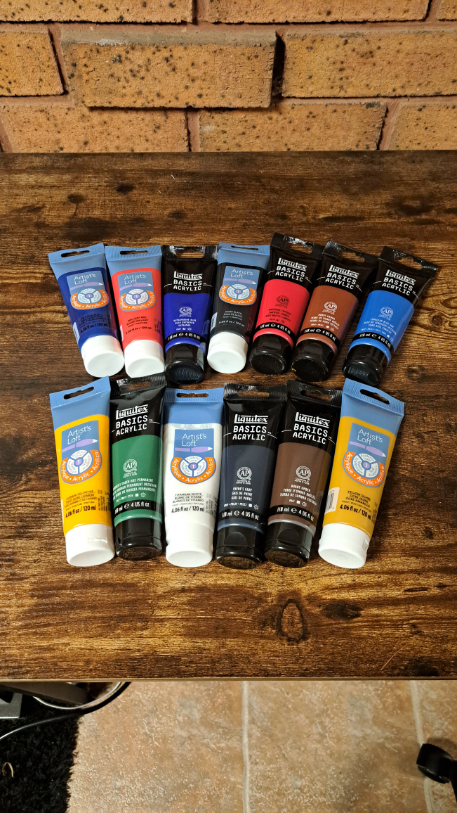Liquitex Basics Acrylic Paint Set