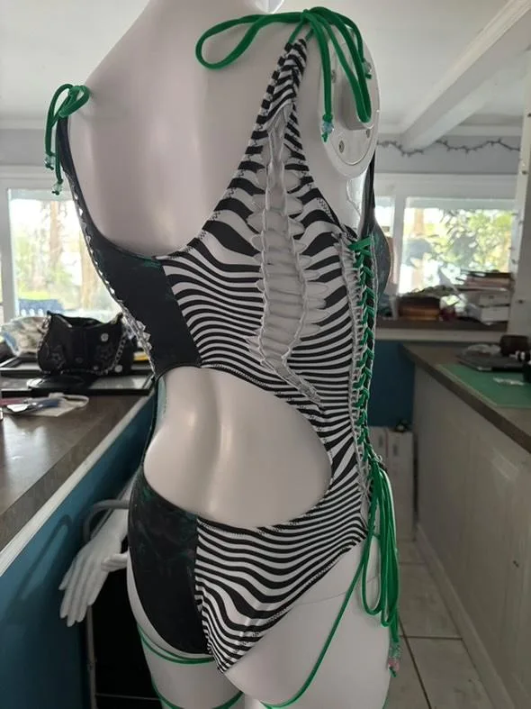 Custom-made Rave Bodysuit - Unique Design image indicator(2)