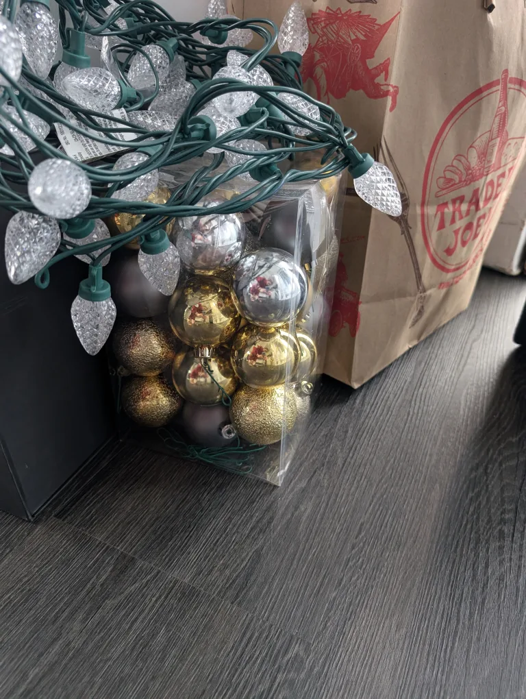 Christmas Decorations Bundle - Tree, Lights & Ornaments image indicator(2)