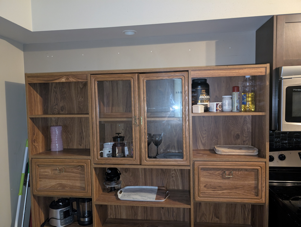 free Wood Hutch Cabinet