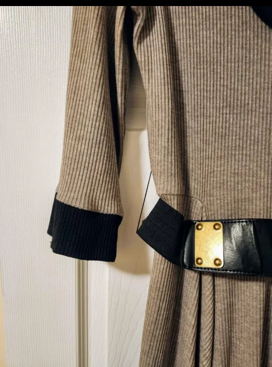 Signature by Rebecca Bonbon Knit Dress with Belt image indicator(3)