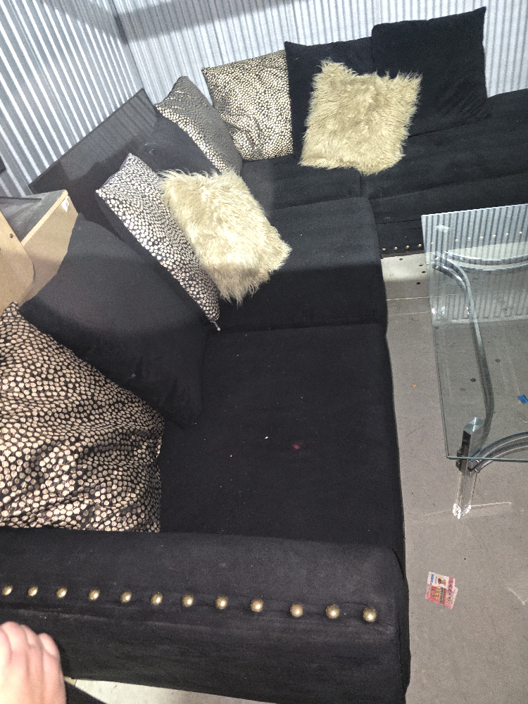 Black Sectional Sofa