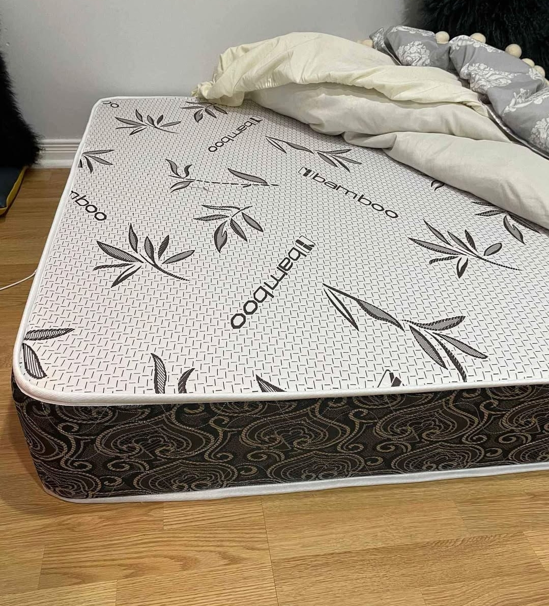 Queen Mattress Foundation & Bamboo Mattress - photo 2