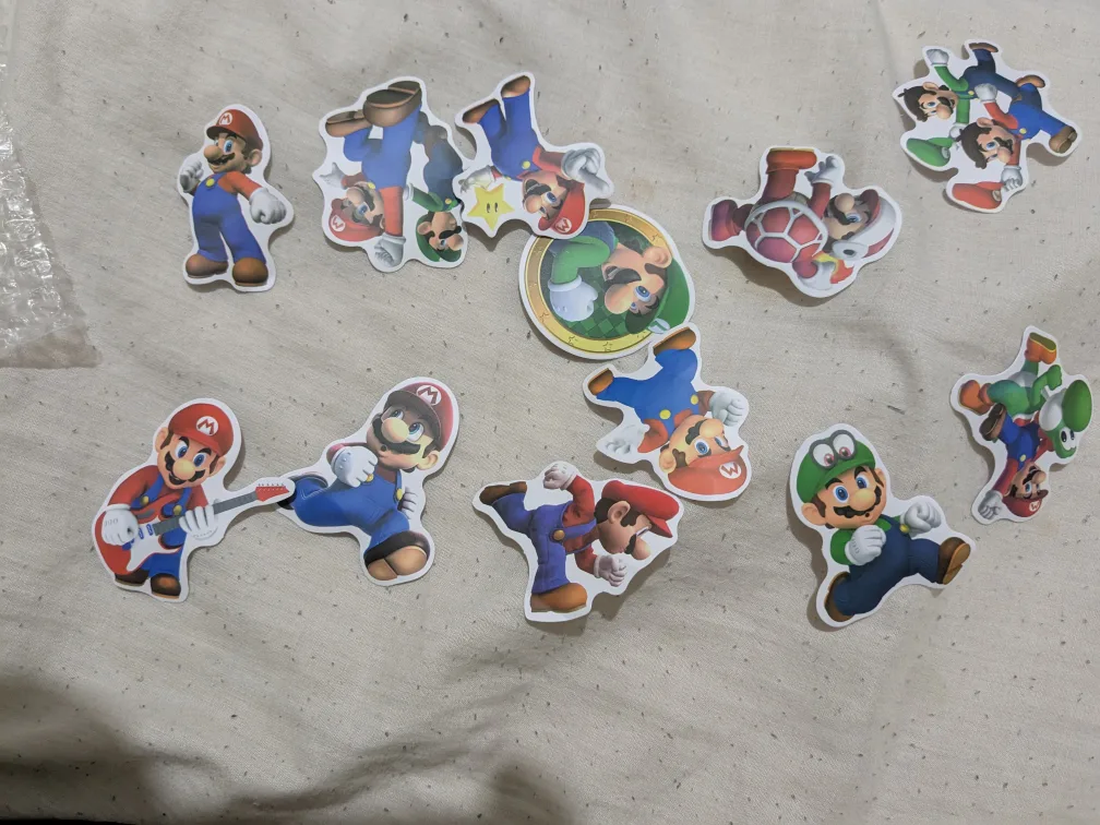 Super Mario Character Figurines - 6 Pack image indicator(4)