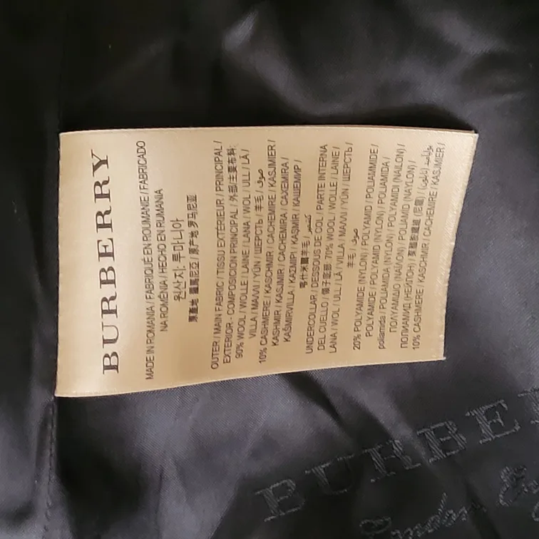 Burberry Wool Pea Coat image indicator(8)