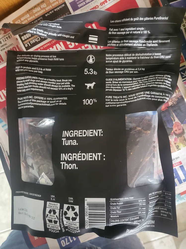 dehydrated tuna dog treats image indicator(2)