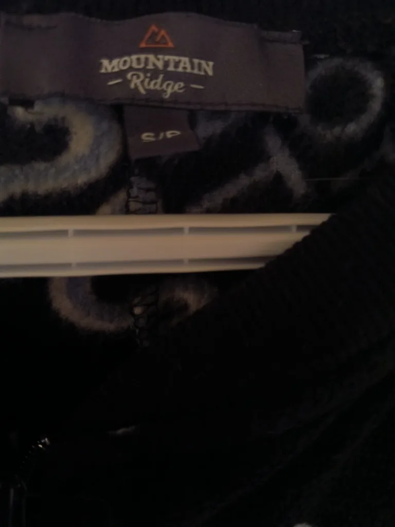 Mountain Ridge Fleece Onesie, Size S image indicator(3)