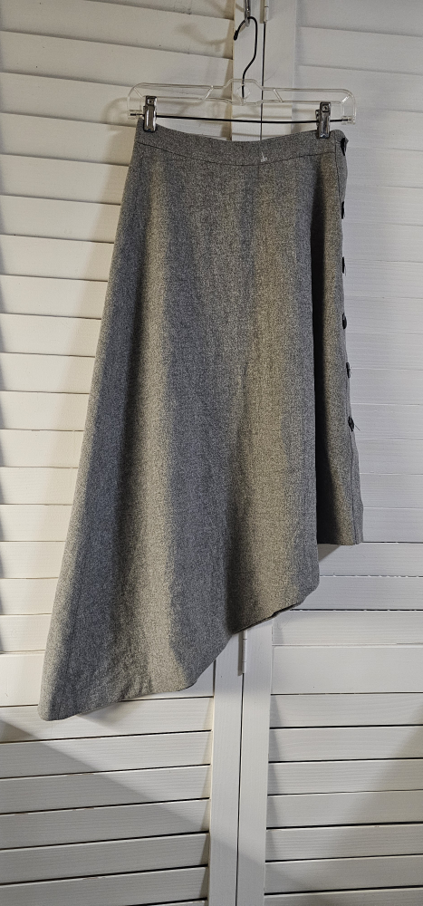 Zara Woman Asymmetrical Button-Front Skirt - photo 5