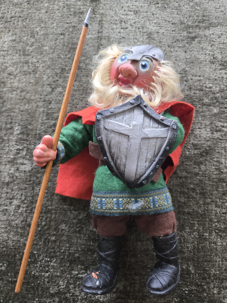 Vintage Viking Warrior