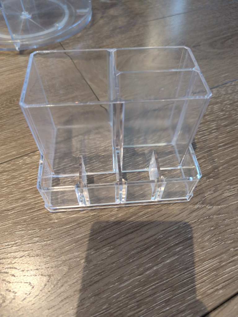 Clear Acrylic Makeup Organiser
