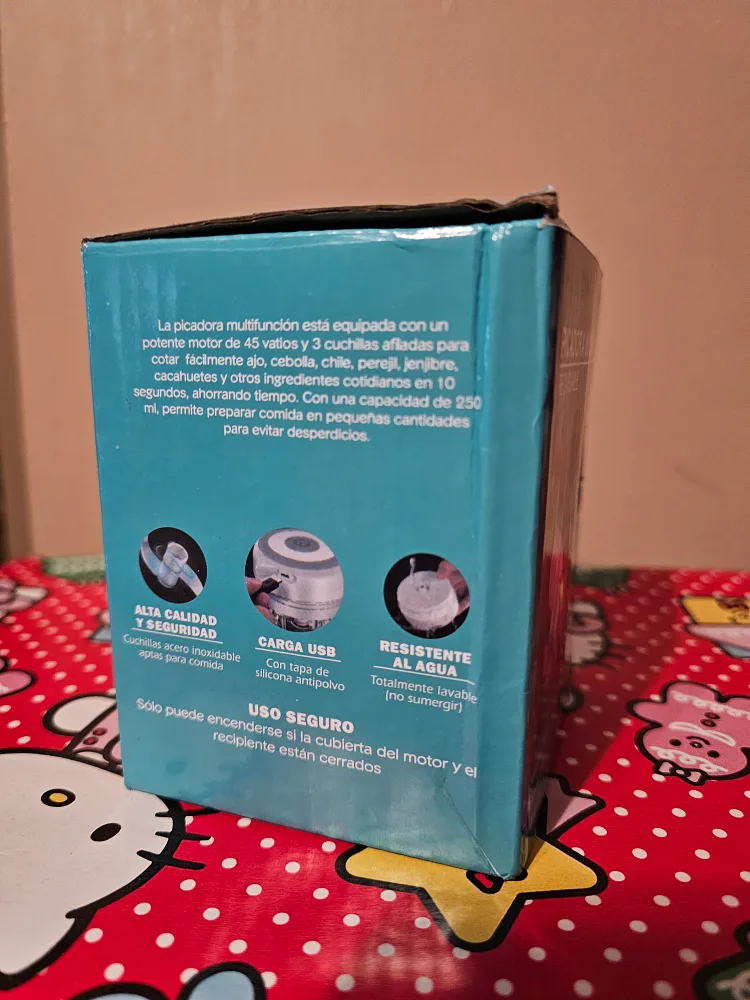 Rechargeable Mini Food Chopper image indicator(3)