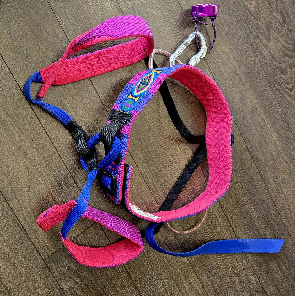 Vintage Petzl Crux Climbing Harness - Size Large