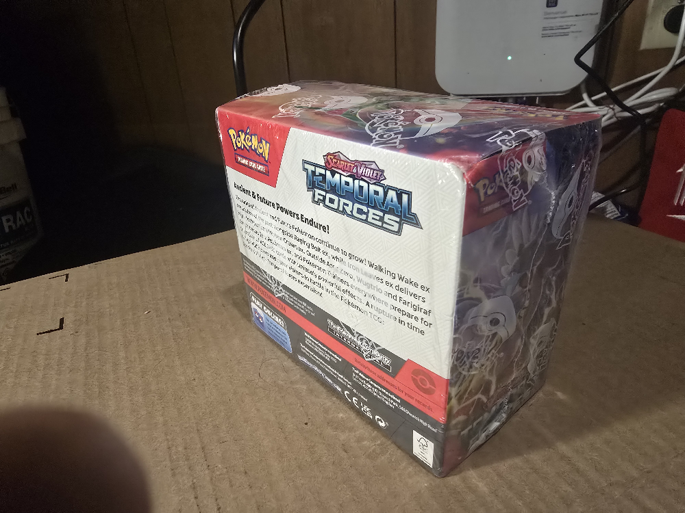 Pokemon Scarlet & Violet Temporal Forces Booster Box - photo 3