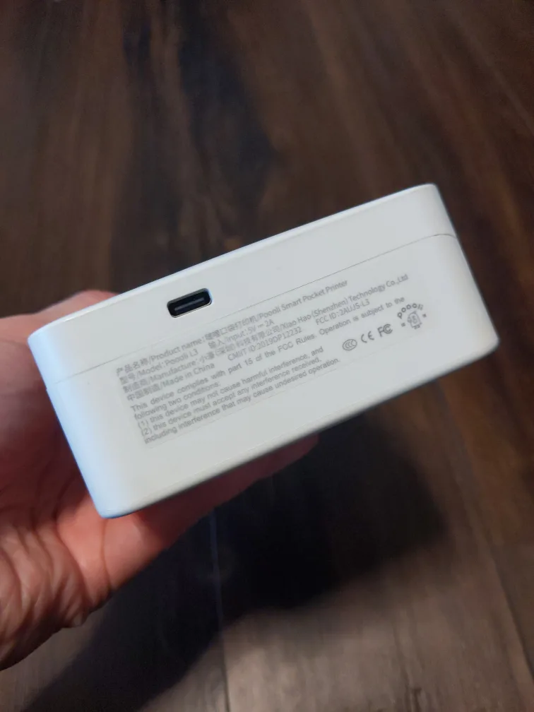 Poooli L3 300dpi Portable Thermal Printer image indicator(3)