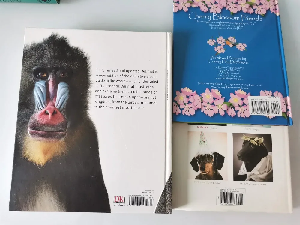 Books: Animal Visual Guide, Cherry Blossom Friends, Indognito image indicator(2)