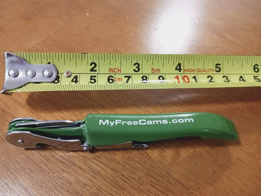 🍷🍾Authentic MyFreeCams.com 'Naughty' Bartender Corkscrew image indicator(3)