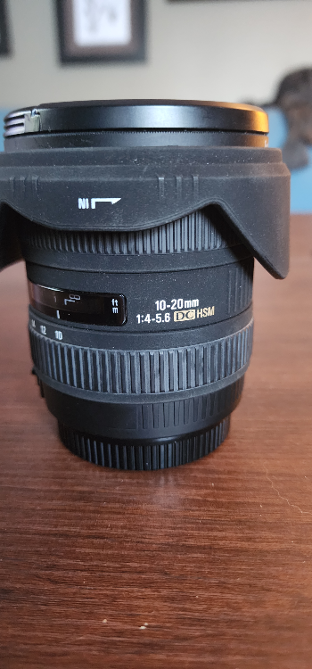 Sigma 10-20mm f/4-5.6 EX DC HSM Lens