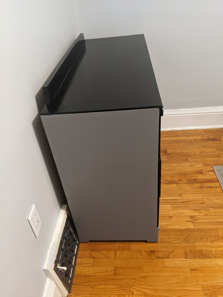 Mid-Century Modern Black & Grey Six-Drawer Dresser - photo 3