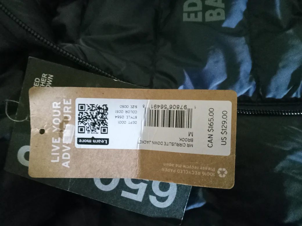 Eddie Bauer CirrusLite Down Jacket - Size M - Two colours image indicator(3)