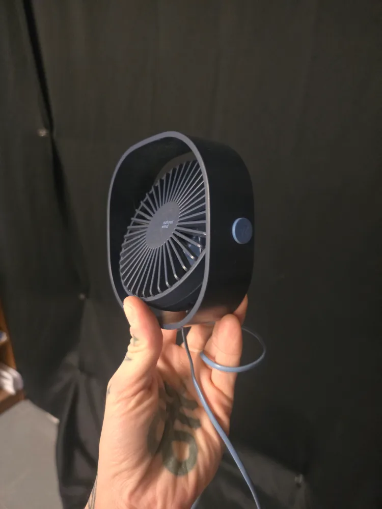 USB mini desk fan image indicator(2)
