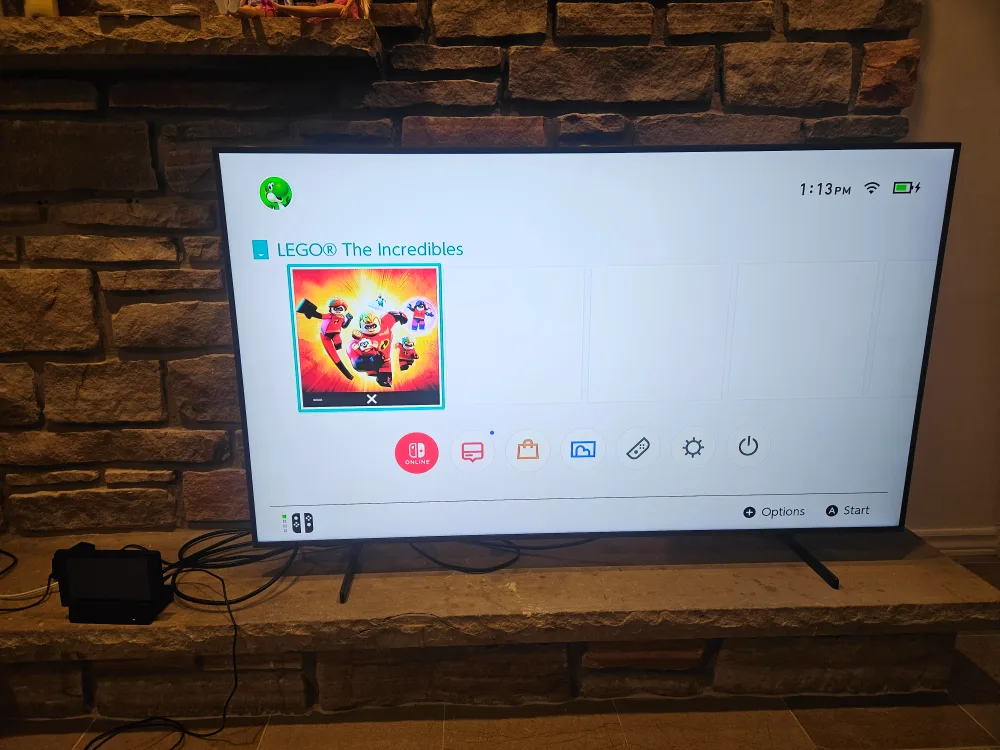 Nintendo Switch with 64G Micro SD, Case and The Incredibles image indicator(2)