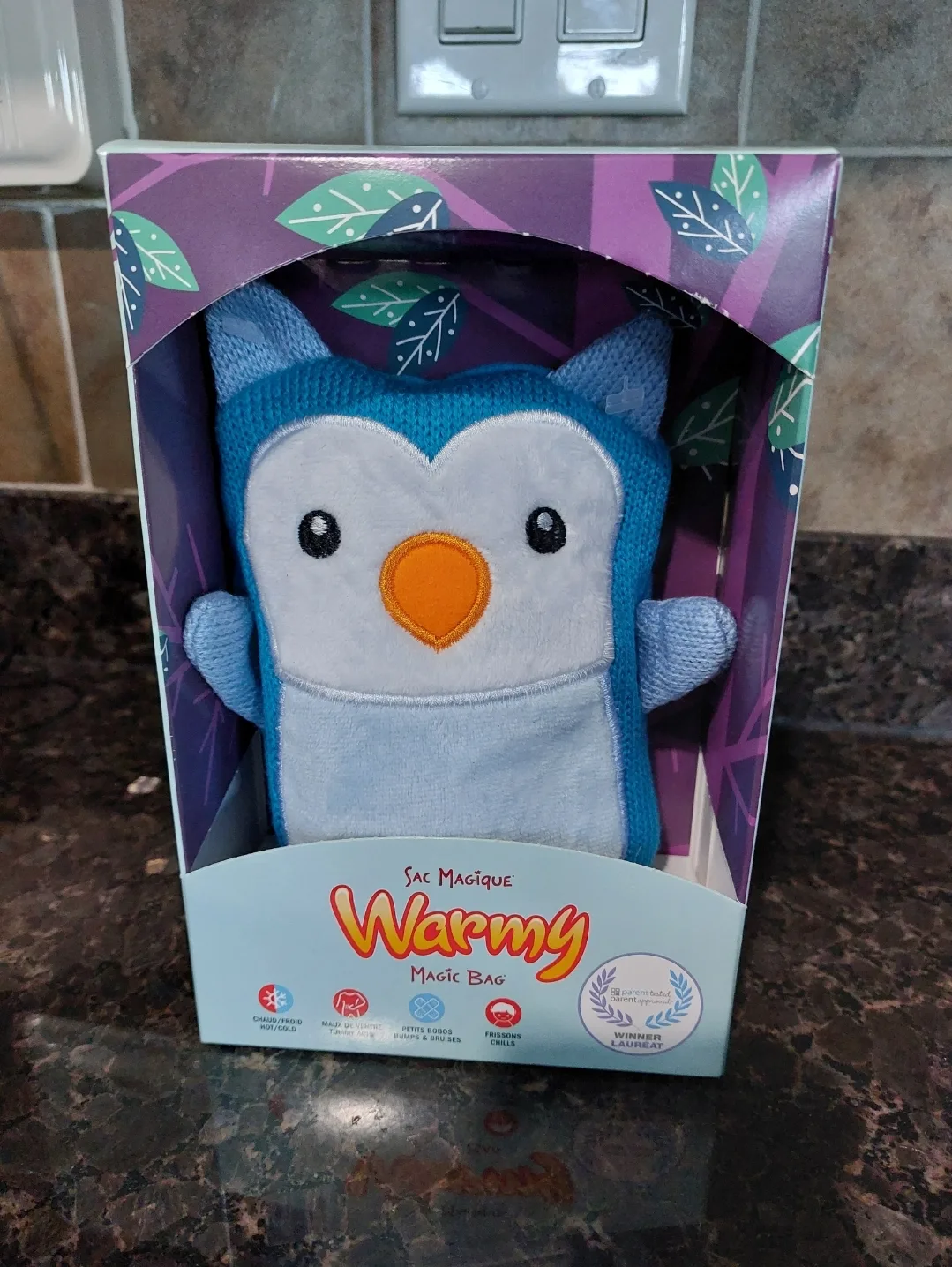 Brand New warmy plush toy owl thumbnail