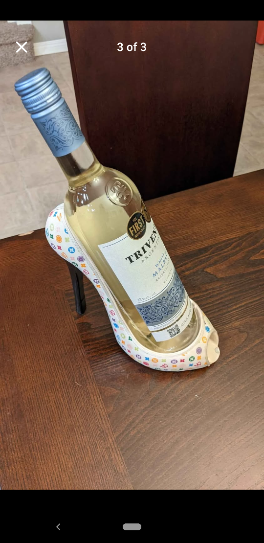 High Heel Wine Holder - photo 3