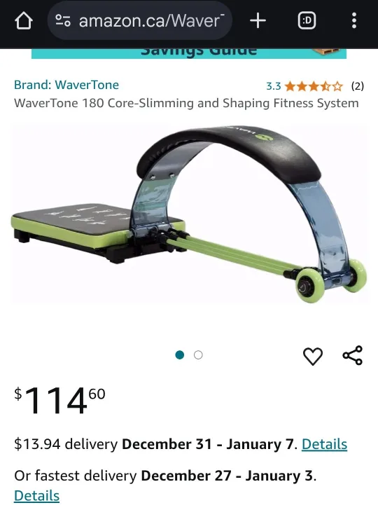 WaverTone 180 Core-Slimming and Shaping Fitness System image indicator(5)