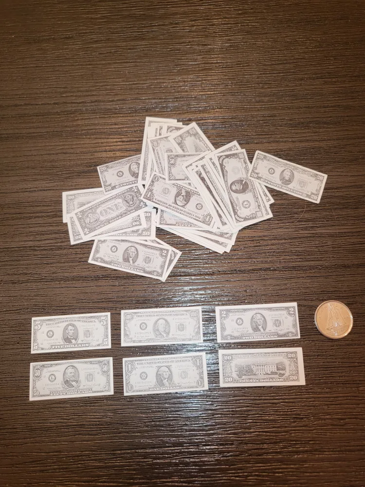 Miniature US Bills image indicator(3)