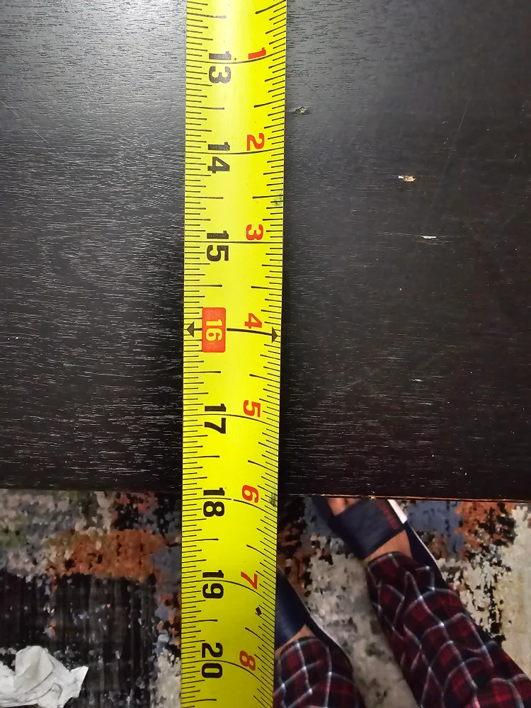 Black Console Table with Shelf image indicator(3)