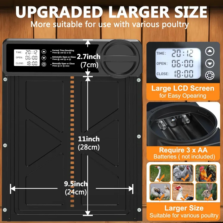 Automatic Chicken Coop Door image indicator(3)
