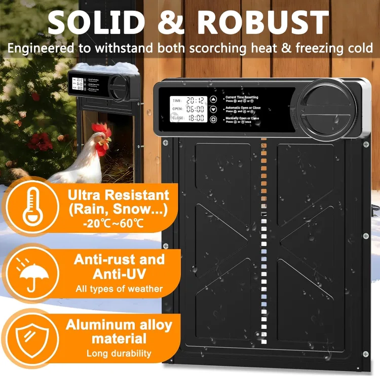 Automatic Chicken Coop Door image indicator(5)