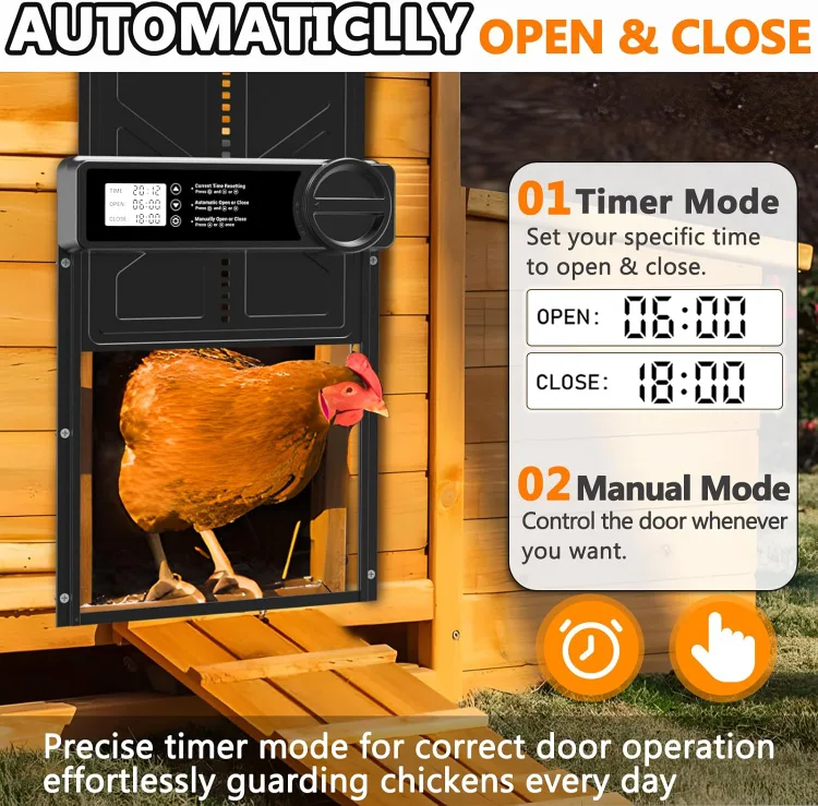 Automatic Chicken Coop Door image indicator(6)