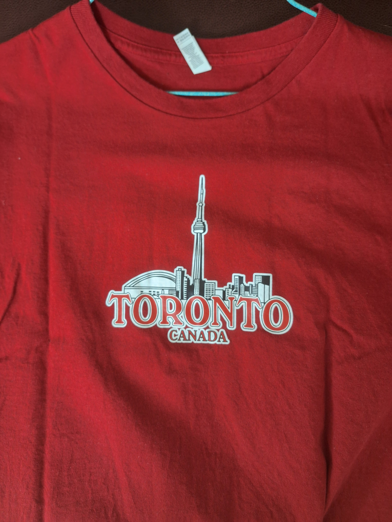 Red Toronto Skyline T-Shirt - photo 2