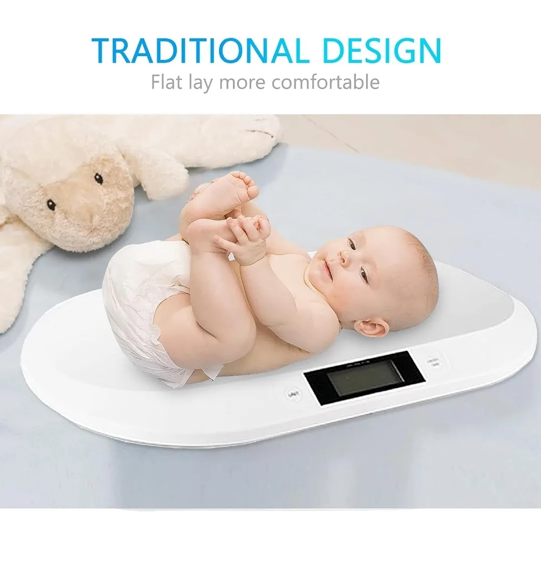 3-in-1 Digital Baby, Pet & Food Scale with LCD & Hold image indicator(9)
