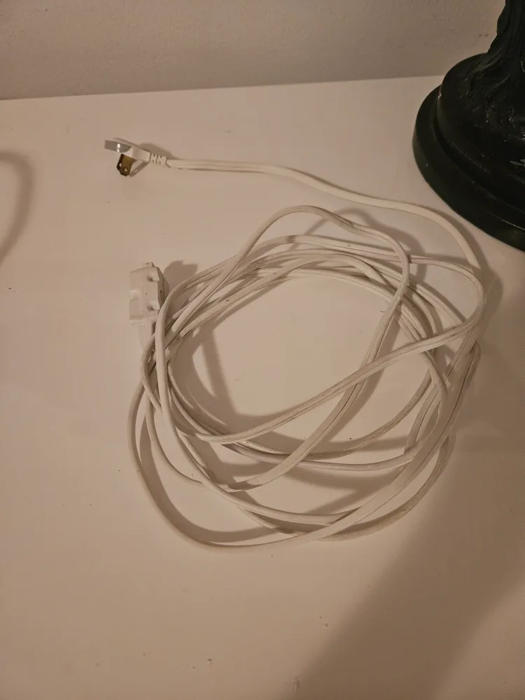 White Extension Cord thumbnail