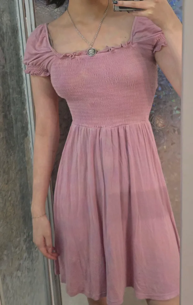 Dusty Rose Dress image indicator(2)