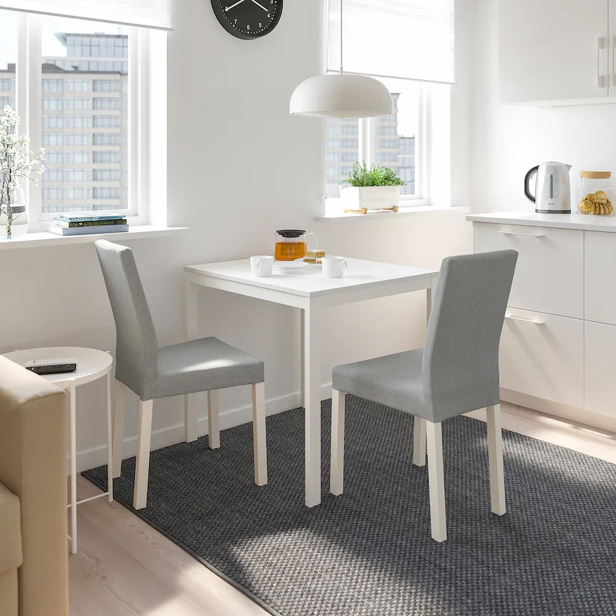 IKEA 003.751.26 VANGUSTA  White Extendable Table