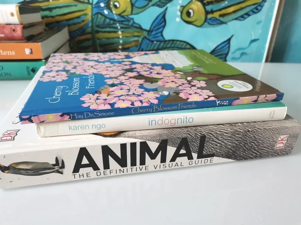 Books: Animal Visual Guide, Cherry Blossom Friends, Indognito image indicator(3)