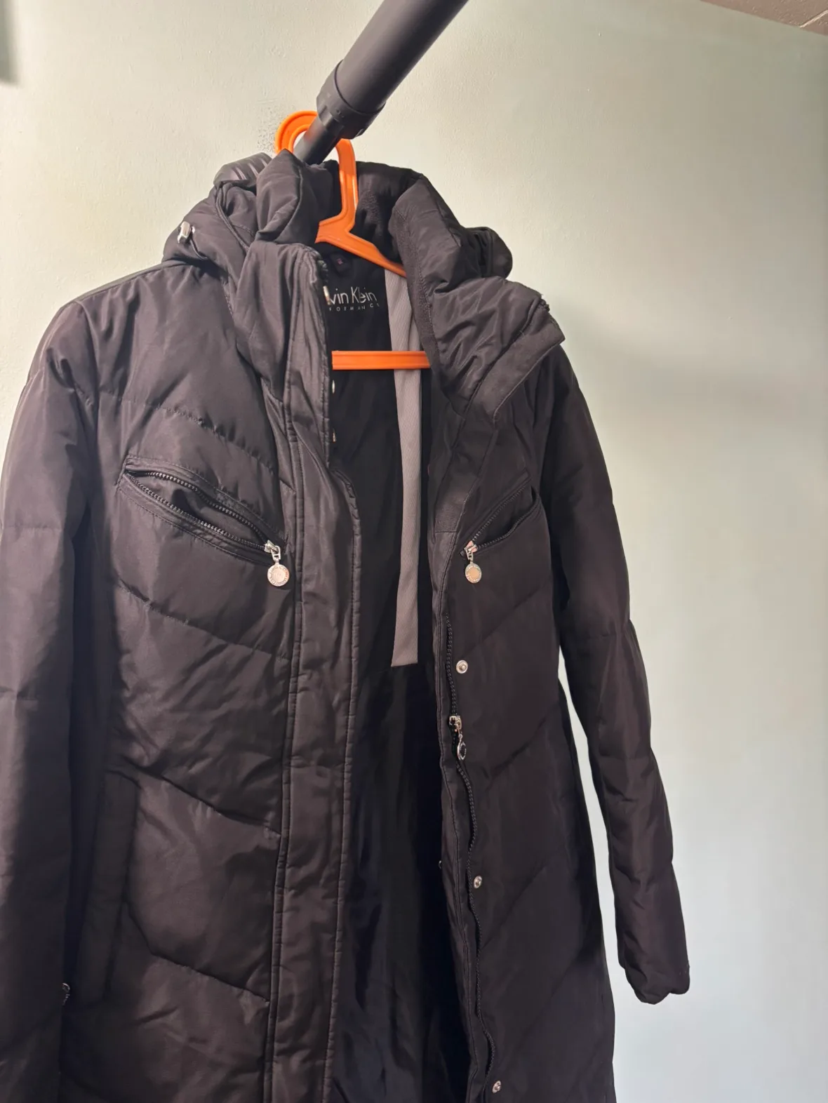 Calvin Klein Performance Black Down-Filled Winter Coat image indicator(2)