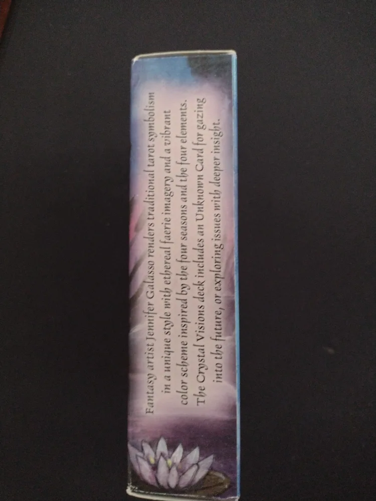Crystal Visions Tarot Deck by Jennifer Galasso image indicator(3)