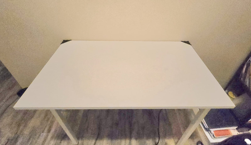 White Folding Table for Home office/ Study - photo 2