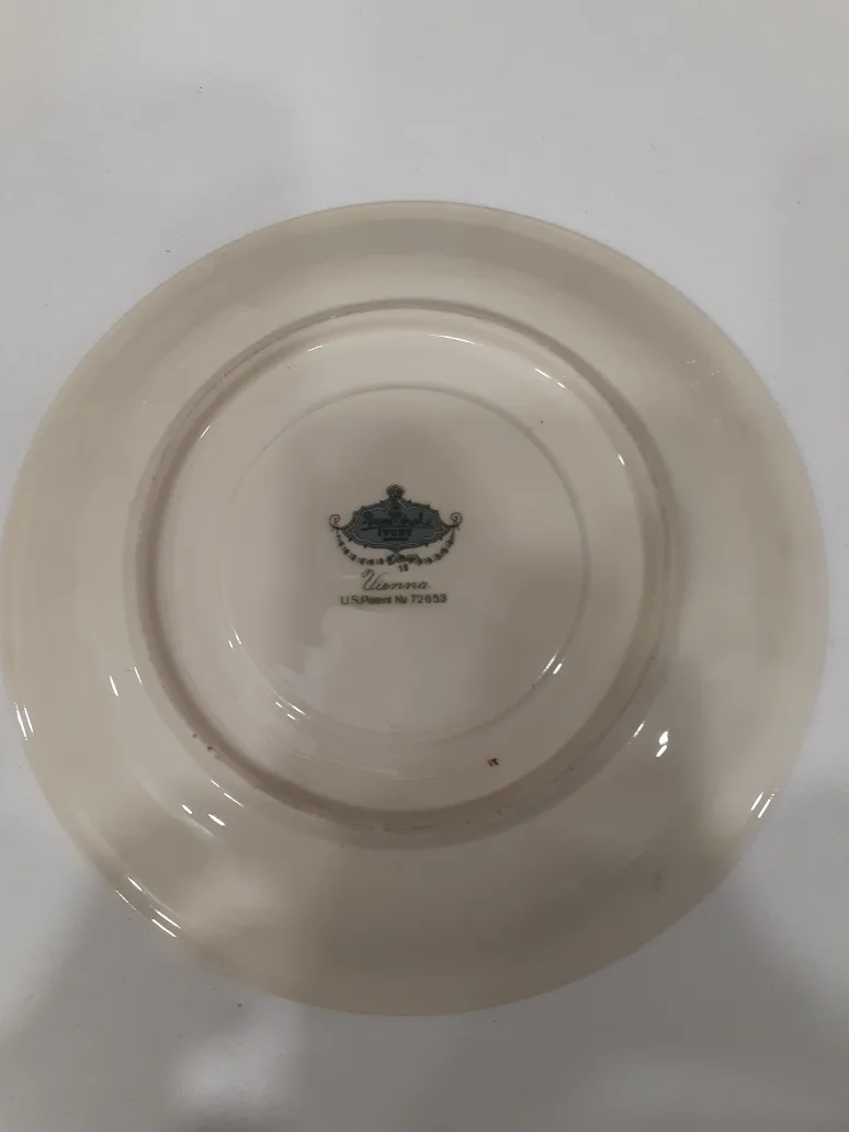 Vintage Rosenthal Continental Vienna Soup Bowl and Saucer image indicator(4)